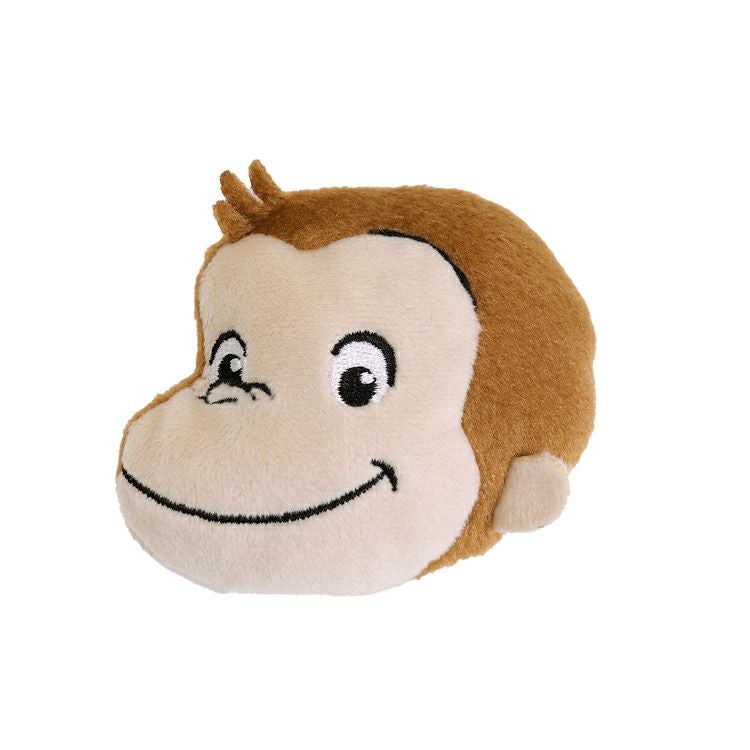 おさるのジョージ】フェイスバッジ（アニメーションジョージ/横顔）K