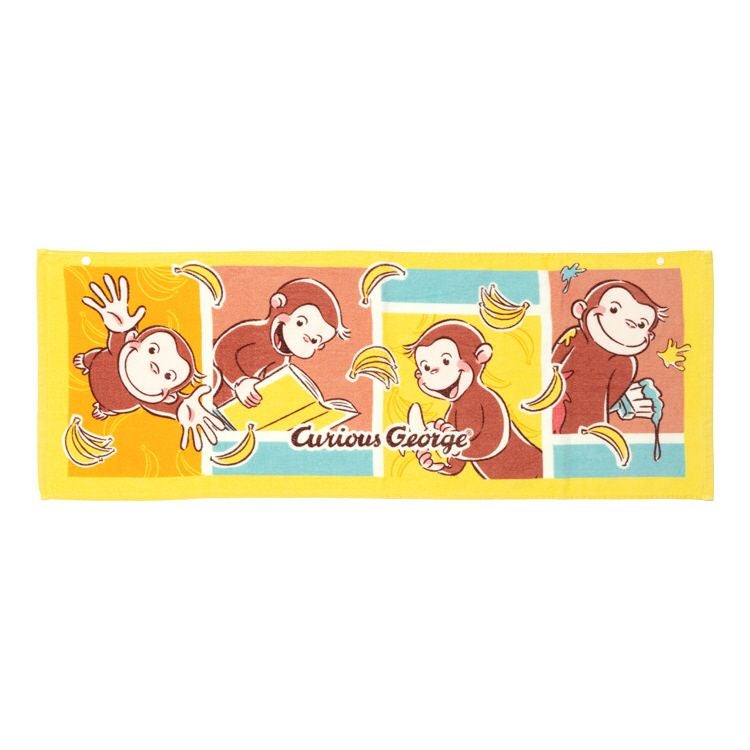 おさるのジョージ】ジュニアバスタオル（バナナキャッチ）4765032700