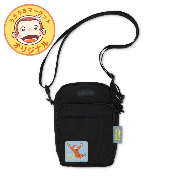 おさるのジョージ】OUTDOOR PRODUCTS ショルダーバッグ（WhatFun