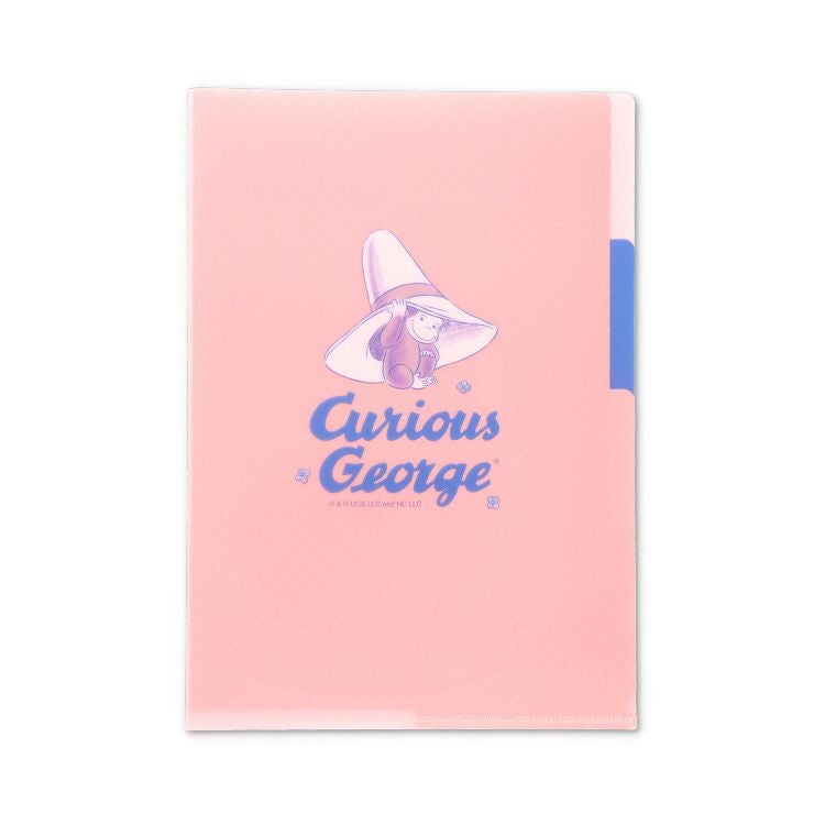 おさるのジョージ】A5ポケットファイル（hat）CGG-003 | おさるの