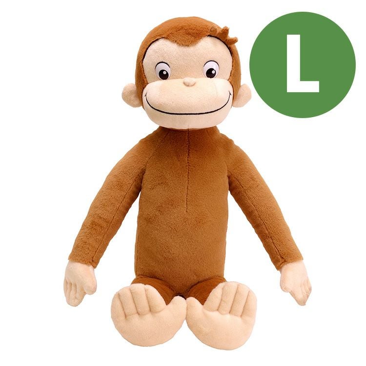 おさるのジョージ】マスコット（アニメーションジョージ/笑い）K-8965