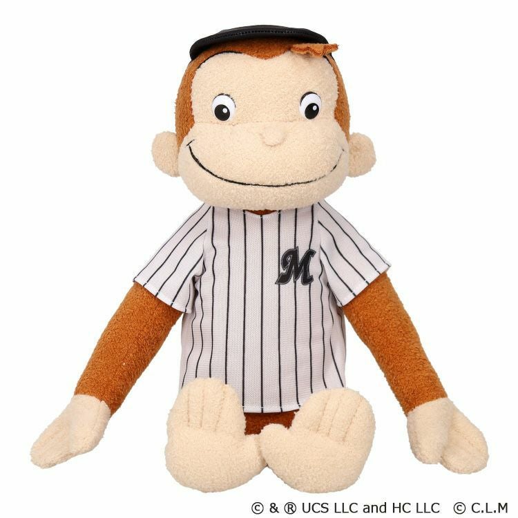 おさるのジョージ】福岡ソフトバンクホークス ぬいぐるみ / おさるの