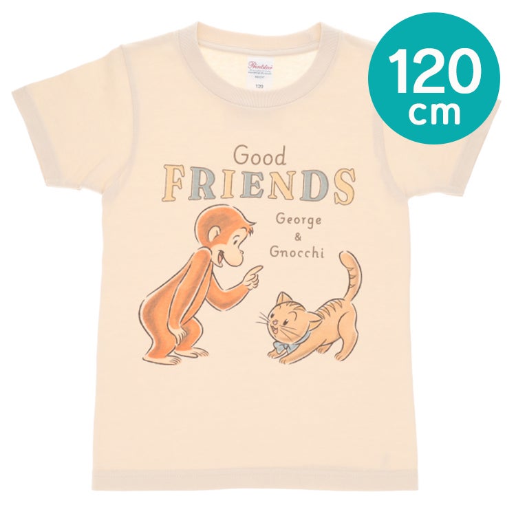 おさるのジョージ ＴシャツLサイズ グッドフレンズ ジョージ　猫　キッズ