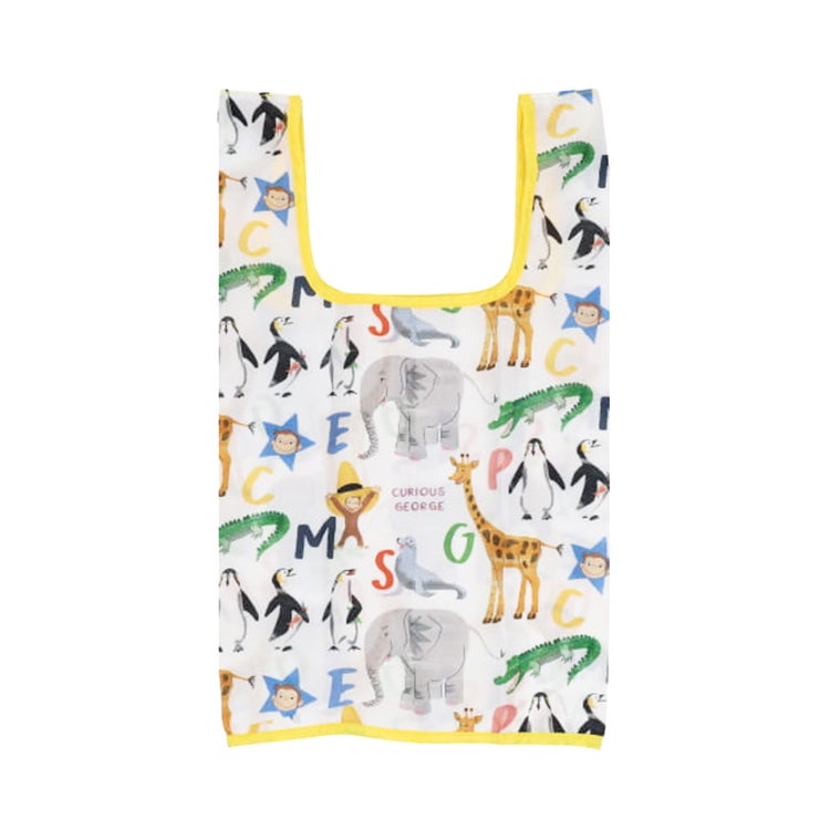 おさるのジョージ エコポシェ　エコバック　ぬいぐるみ　動物　バック　ファッション