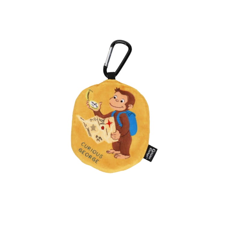 おさるのジョージ エコポシェ　エコバック　ぬいぐるみ　動物　バック　ファッション