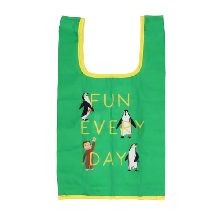 おさるのジョージ エコポシェ　エコバック　ぬいぐるみ　動物　バック　ファッション