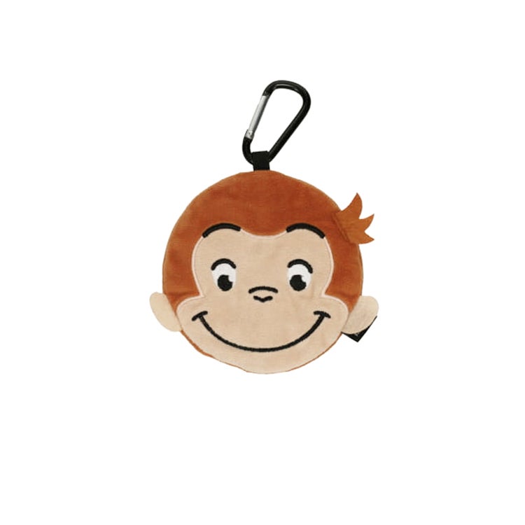 おさるのジョージ エコポシェ　エコバック　ぬいぐるみ　動物　バック　ファッション