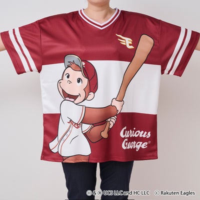 おさるのジョージ】オリックス・バファローズ ベースボールシャツ 