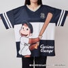 おさるのジョージ　オリックス・バファローズ ベースボールシャツ　コラボ　野球　ファッション