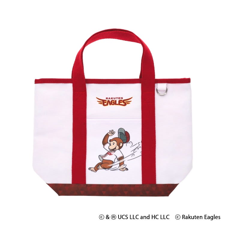 おさるのジョージ　東北楽天ゴールデンイーグルス トートバッグ　コラボ　野球　ファッション