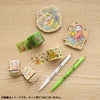 おさるのジョージ 神戸養蜂場×おさるのジョージ　木製スタンプ　判子　ハンコ　花柄　黄色い帽子のおじさん