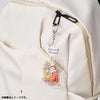 おさるのジョージ 神戸養蜂場×おさるのジョージ　キーホルダー　アクリル　花柄　黄色い帽子のおじさん