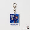 【おさるのジョージ】アクリルキーホルダー サッカー日本代表ver.　コラボ　キーホルダー　雑貨　サッカー