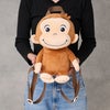 【おさるのジョージ】ぬいぐるみリュック（ノーマル　プレゼント　キッズ