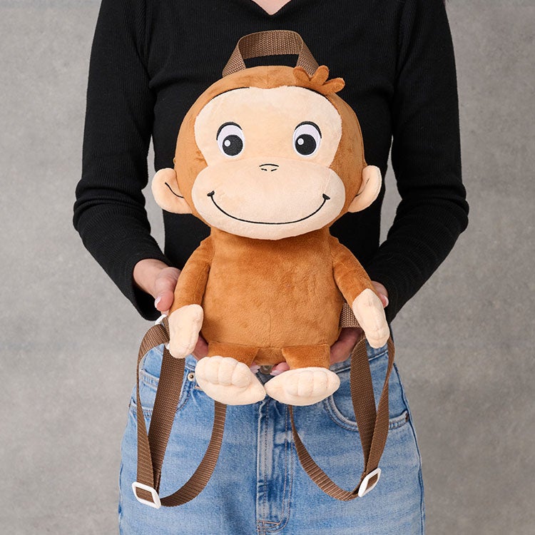 【おさるのジョージ】ぬいぐるみリュック（ノーマル　プレゼント　キッズ