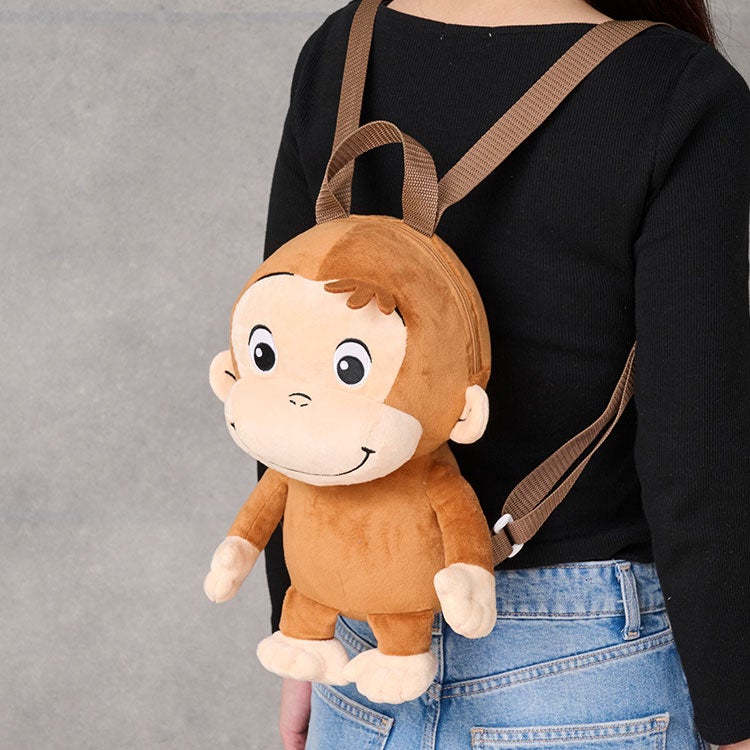 【おさるのジョージ】ぬいぐるみリュック（ノーマル　プレゼント　キッズ