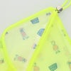 【おさるのジョージ】メッシュ巾着（Y2K/YE）　着替え入れ　シューズバッグ　プール